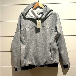 Kimi and Kai maternity cowl neck nursing hoodie sweatshirt